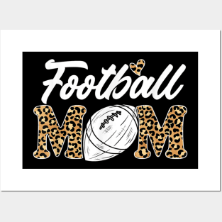 Football Mom Retro Posters and Art